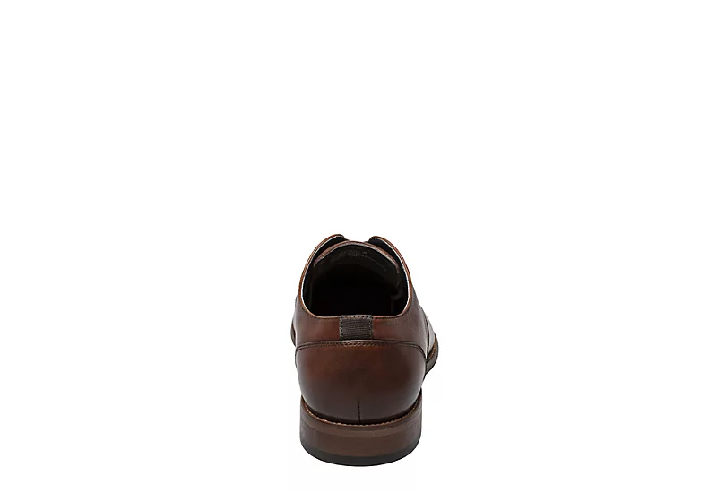 Florsheim Mens Flex Plain Toe Oxford - Cognac 5 Florsheim Mens Flex Plain Toe Oxford - Cognac - Image 5