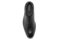Cole Haan Mens Sawyer Cap Toe Oxford - Black -Fami Shoes Sales US 01 501874 02