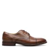Florsheim Mens Rucci Cap Toe Oxford - Cognac