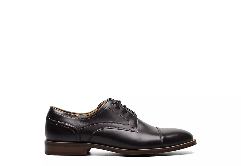 Florsheim Mens Rucci Cap Toe Oxford - Black 2 Florsheim Mens Rucci Cap Toe Oxford - Black - Image 2