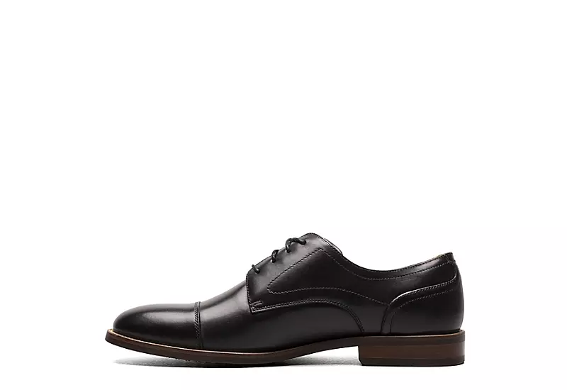 Florsheim Mens Rucci Cap Toe Oxford - Black 4 Florsheim Mens Rucci Cap Toe Oxford - Black - Image 4