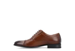 Vance Co Mens Bradley Cap Toe Oxford - Tan 10 Vance Co Mens Bradley Cap Toe Oxford - Tan -Fami Shoes Sales US 01 502472 03
