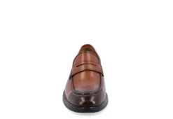 Vance Co Mens Keith Loafer Oxford - Chestnut -Fami Shoes Sales US 01 502907 02