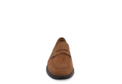 Vance Co Mens Keith Loafer Oxford - Coffee -Fami Shoes Sales US 01 502909 02