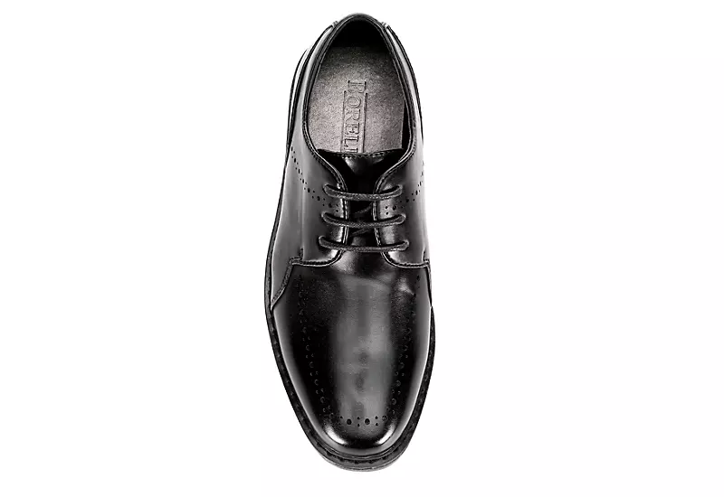 Borelli Boys Roman Oxford - Black 6 Borelli Boys Roman Oxford - Black - Image 6