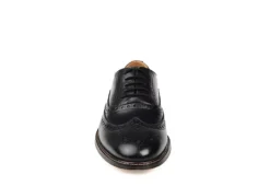 Thomas & Vine Mens Franklin Wingtip Oxford - Black 9 Thomas & Vine Mens Franklin Wingtip Oxford - Black -Fami Shoes Sales US 01 530029 02