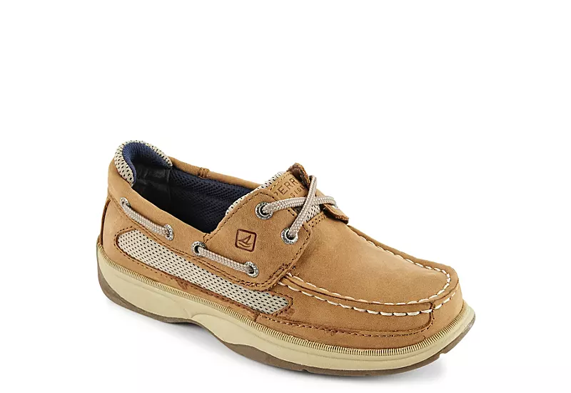 Sperry Boys Lanyard Boat Shoe - Tan 1 Sperry Boys Lanyard Boat Shoe - Tan
