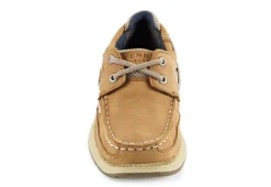 Sperry Boys Lanyard Boat Shoe - Tan 11 Sperry Boys Lanyard Boat Shoe - Tan -Fami Shoes Sales US 01 530093 04