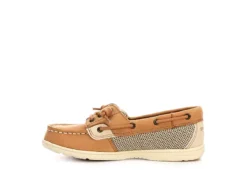 Sperry Girls Shoresider 3 Eye Boat Shoe - Tan 10 Sperry Girls Shoresider 3 Eye Boat Shoe - Tan -Fami Shoes Sales US 01 531329 03