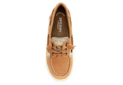 Sperry Girls Shoresider 3 Eye Boat Shoe - Tan 12 Sperry Girls Shoresider 3 Eye Boat Shoe - Tan -Fami Shoes Sales US 01 531329 05