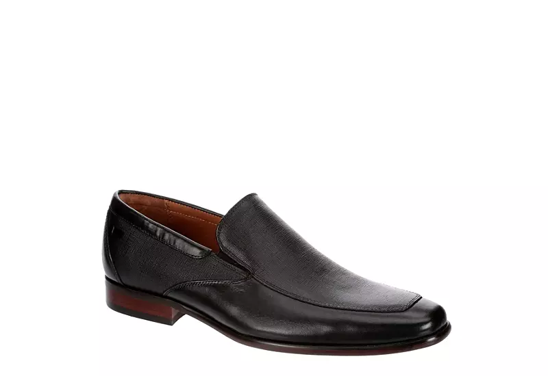 Florsheim Mens Postino Moc Toe Venetian Slip On Oxford - Black 1 Florsheim Mens Postino Moc Toe Venetian Slip On Oxford - Black