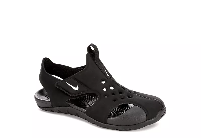 Nike Boys Sunray Protect 2 Outdoor Sandal - Black 1 Nike Boys Sunray Protect 2 Outdoor Sandal - Black