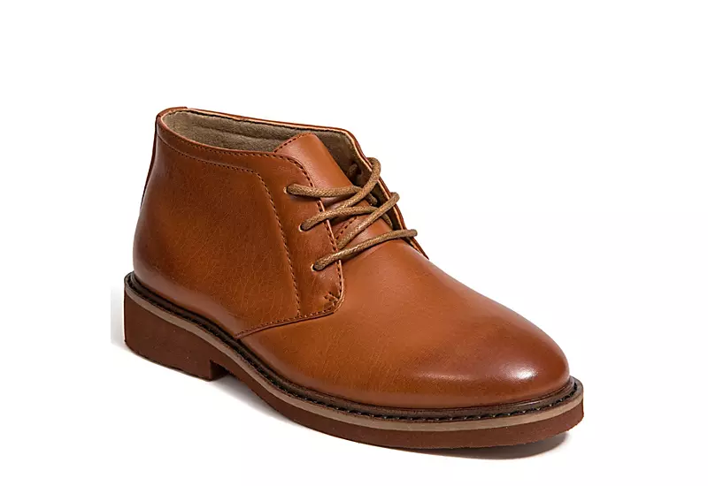 Deer Stags Boys Ballard Chukka Boot - Dark Brown 1 Deer Stags Boys Ballard Chukka Boot - Dark Brown