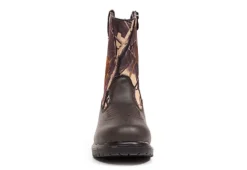 Deer Stags Boys Tour Western Boot - Camo -Fami Shoes Sales US 01 700047 02