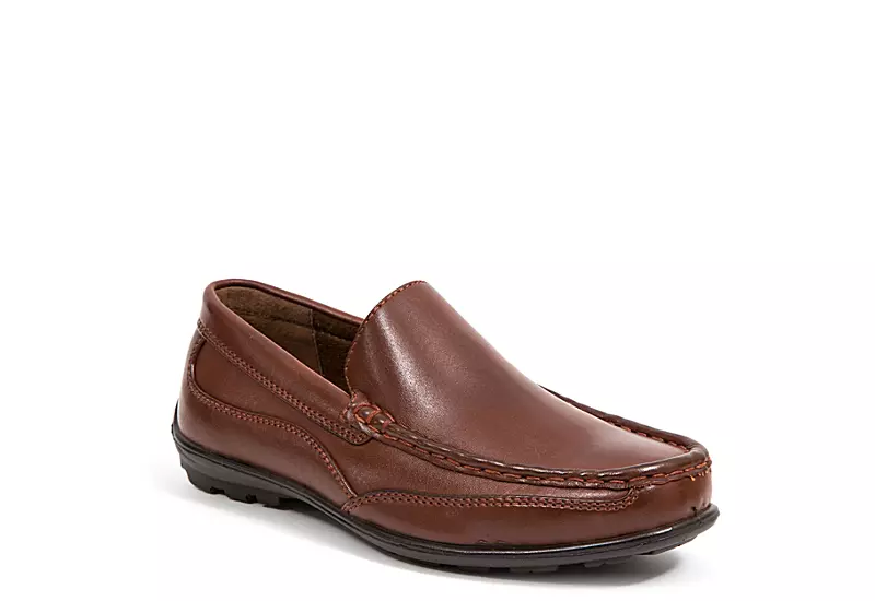 Deer Stags Boys Booster Loafer - Brown 1 Deer Stags Boys Booster Loafer - Brown