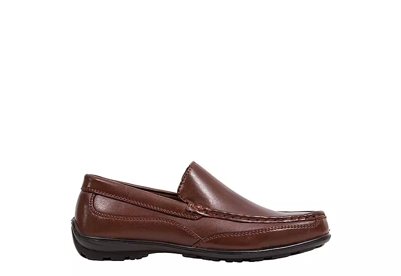 Deer Stags Boys Booster Loafer - Brown 2 Deer Stags Boys Booster Loafer - Brown - Image 2