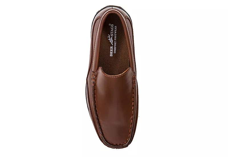 Deer Stags Boys Booster Loafer - Brown 6 Deer Stags Boys Booster Loafer - Brown - Image 6