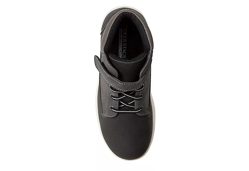 Deer Stags Boys Niles Lace-up Boot - Black 6 Deer Stags Boys Niles Lace-up Boot - Black - Image 6