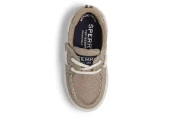 Sperry Boys Infant Sea Ketch Jr Washable Boat Shoe - Khaki -Fami Shoes Sales US 01 701171 03