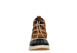 Sorel Boys Out And About Classic Lace-up Boot - Camel -Fami Shoes Sales US 01 701305 02