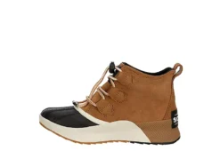 Sorel Boys Out And About Classic Lace-up Boot - Camel -Fami Shoes Sales US 01 701305 03