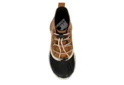 Sorel Boys Out And About Classic Lace-up Boot - Camel -Fami Shoes Sales US 01 701305 05