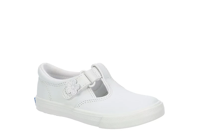Keds Girls Infant Daphne Slip On Sneaker - White 1 Keds Girls Infant Daphne Slip On Sneaker - White
