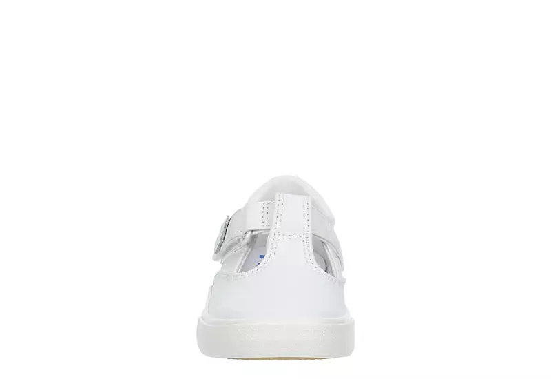 Keds Girls Infant Daphne Slip On Sneaker - White 3 Keds Girls Infant Daphne Slip On Sneaker - White - Image 3