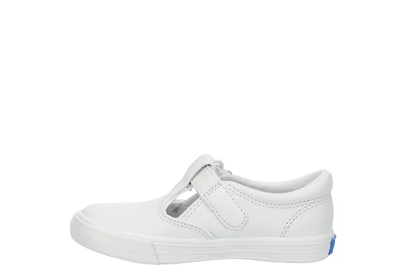 Keds Girls Infant Daphne Slip On Sneaker - White 4 Keds Girls Infant Daphne Slip On Sneaker - White - Image 4
