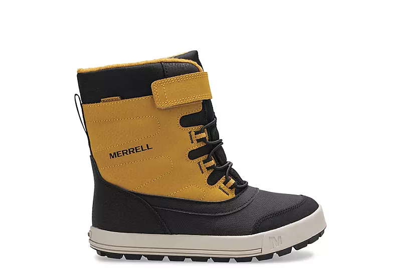 Merrell Boys Infant Snow Storm Snow Boot - Tan 2 Merrell Boys Infant Snow Storm Snow Boot - Tan - Image 2