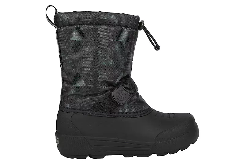 Northside Boys Infant Frosty Snow Boot - Black 2 Northside Boys Infant Frosty Snow Boot - Black - Image 2
