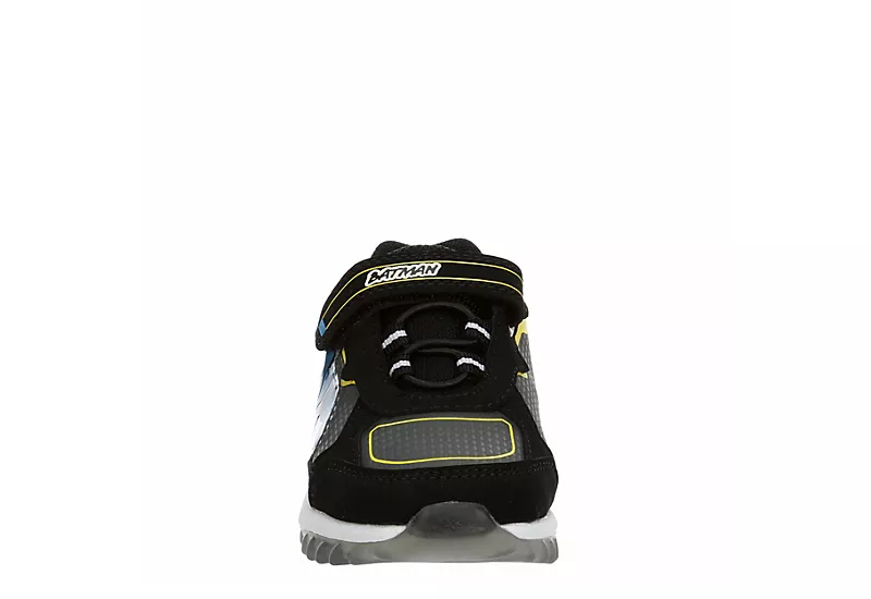 Batman Boys Infant Batman Light Up Sneaker - Black 4 Batman Boys Infant Batman Light Up Sneaker - Black - Image 4