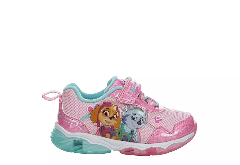 Nickelodeon Girls Infant Paw Patrol Light Up Sneaker - Pink 2 Nickelodeon Girls Infant Paw Patrol Light Up Sneaker - Pink - Image 2