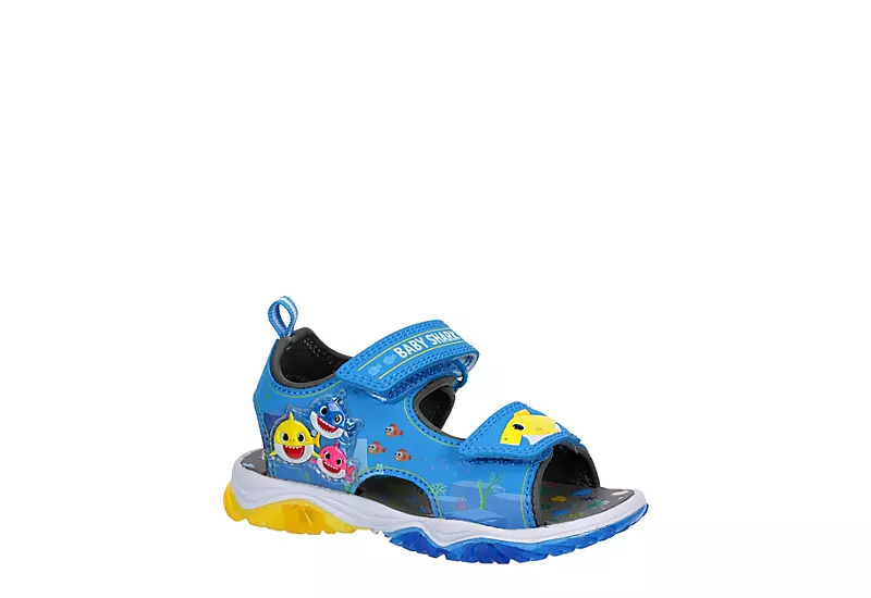 Nickelodeon Boys Infant Baby Shark Light Up Sandal - Blue 1 Nickelodeon Boys Infant Baby Shark Light Up Sandal - Blue