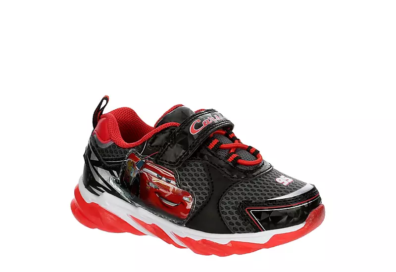 Disney Boys Infant Cars Light Up Sneaker - Red 1 Disney Boys Infant Cars Light Up Sneaker - Red