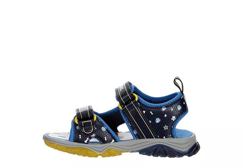 Nickelodeon Boys Infant Paw Patrol Light Up Sandal - Navy 4 Nickelodeon Boys Infant Paw Patrol Light Up Sandal - Navy - Image 4
