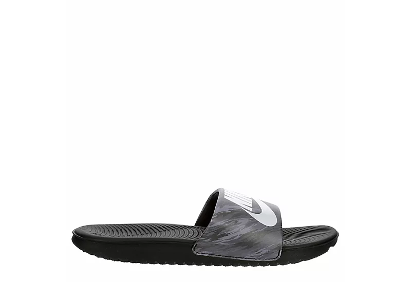 Nike Boys Kawa Slide Sandal - Black 2 Nike Boys Kawa Slide Sandal - Black - Image 2