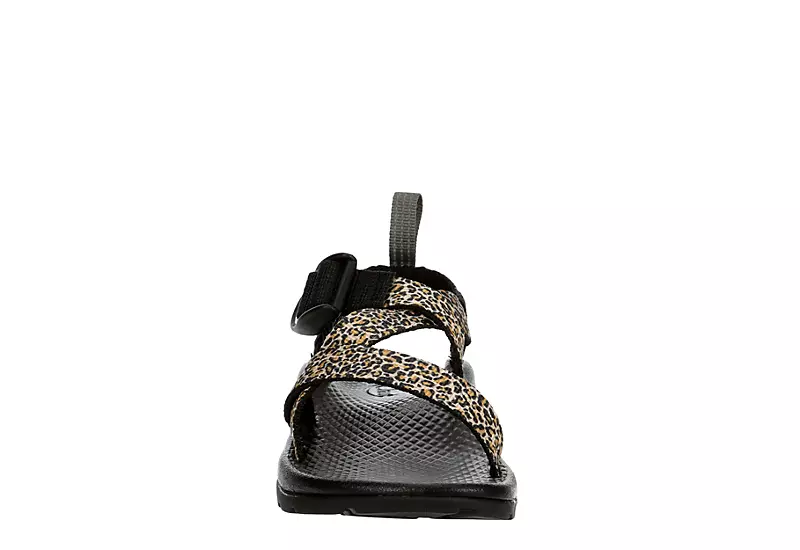 Chaco Girls Z1 Ecotread Outdoor Sandal - Leopard 3 Chaco Girls Z1 Ecotread Outdoor Sandal - Leopard - Image 3