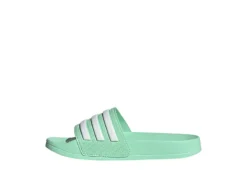 Adidas Girls Adilette Slide Sandal - Mint 9 Adidas Girls Adilette Slide Sandal - Mint -Fami Shoes Sales US 01 702040 02