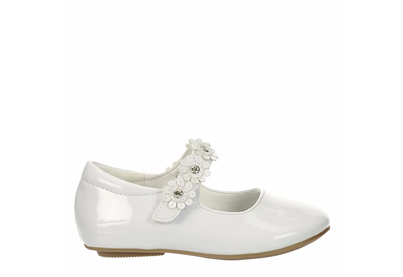 Cupcake Couture Girls Infant Daisee Dress Flat - White 2 Cupcake Couture Girls Infant Daisee Dress Flat - White - Image 2