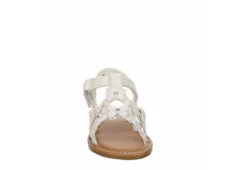 Cupcake Couture Girls Infant Sugarfly Sandal - White 9 Cupcake Couture Girls Infant Sugarfly Sandal - White -Fami Shoes Sales US 01 702169 02