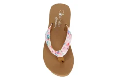 Cupcake Couture Girls Isla Flip Flop Sandal - Coral -Fami Shoes Sales US 01 702184 05