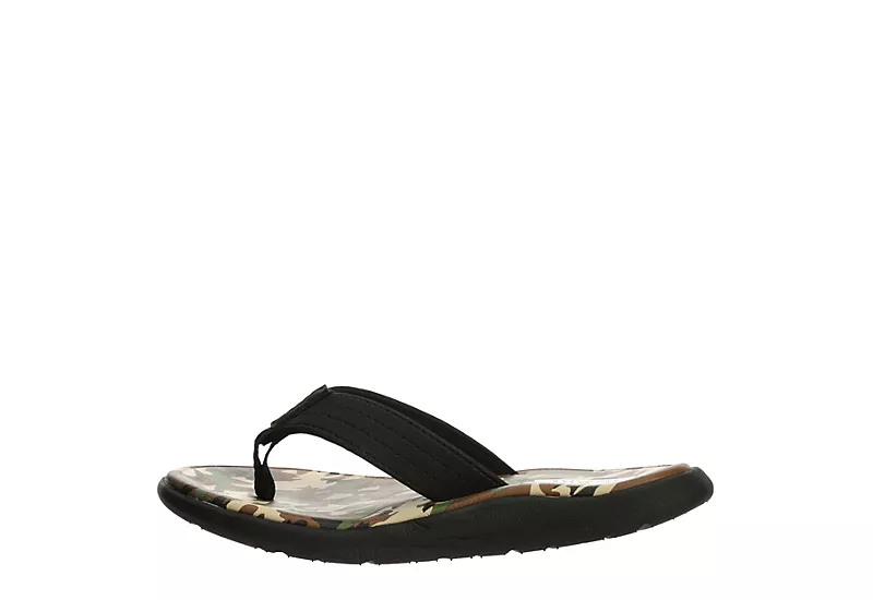 West Harris Boys Cove Flip Flop Sandal - Black 4 West Harris Boys Cove Flip Flop Sandal - Black - Image 4
