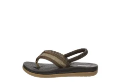West Harris Boys Infant Lil Cove Flip Flop Sandal - Brown 10 West Harris Boys Infant Lil Cove Flip Flop Sandal - Brown -Fami Shoes Sales US 01 702212 03
