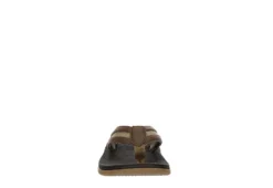 West Harris Boys Cove Flip Flop Sandal - Brown -Fami Shoes Sales US 01 702213 02