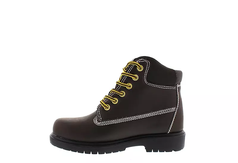 Deer Stags Boys Mak2 Hiking Boot - Dark Brown 4 Deer Stags Boys Mak2 Hiking Boot - Dark Brown - Image 4