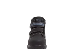 Deer Stags Boys Blaze Boot - Black -Fami Shoes Sales US 01 702269 02