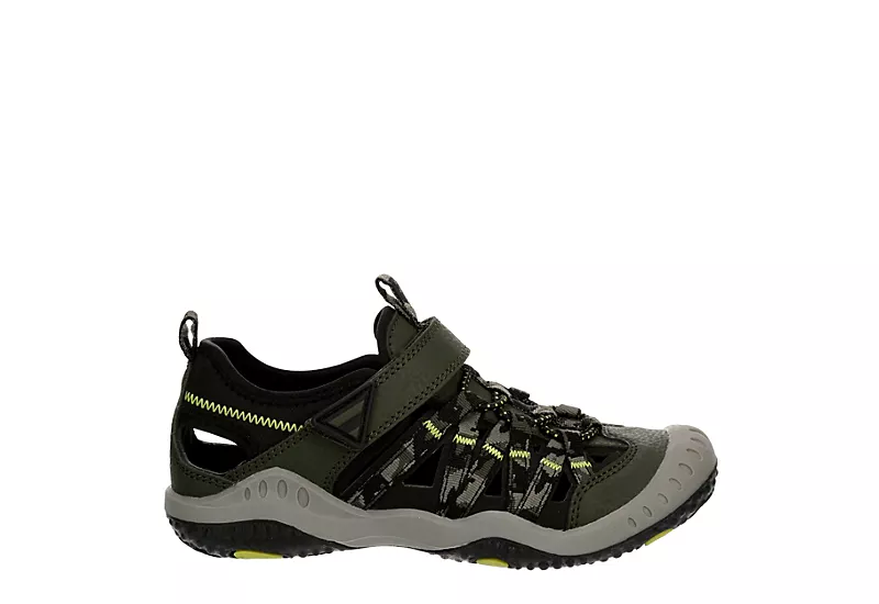 Highland Creek Boys Fisher Water Shoe - Olive 2 Highland Creek Boys Fisher Water Shoe - Olive - Image 2