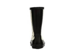 Hunter Boots Llc Boys Infant First Classic Skeleton Print Rain Boot - Black -Fami Shoes Sales US 01 702388 04
