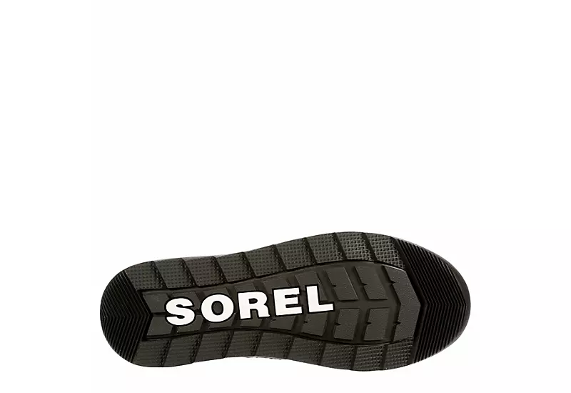 Sorel Boys Whitney Ii Short Lace Wp Snow Boot - Black 7 Sorel Boys Whitney Ii Short Lace Wp Snow Boot - Black - Image 7